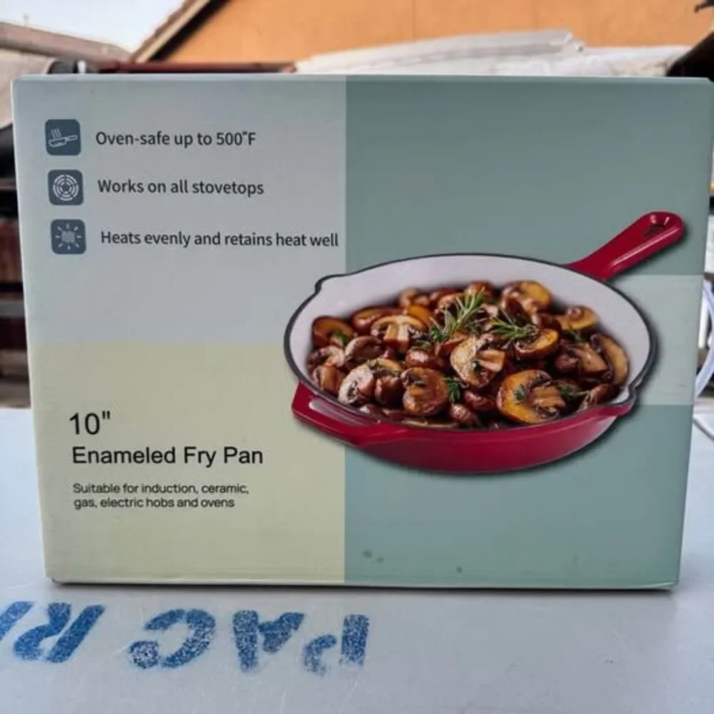 10in Enameled Fryinf Pan